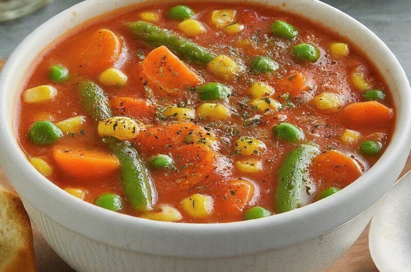 Frisch’s vegetable soup recipe