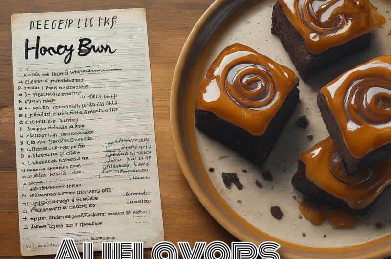 Honey Bun Brownies Recipe