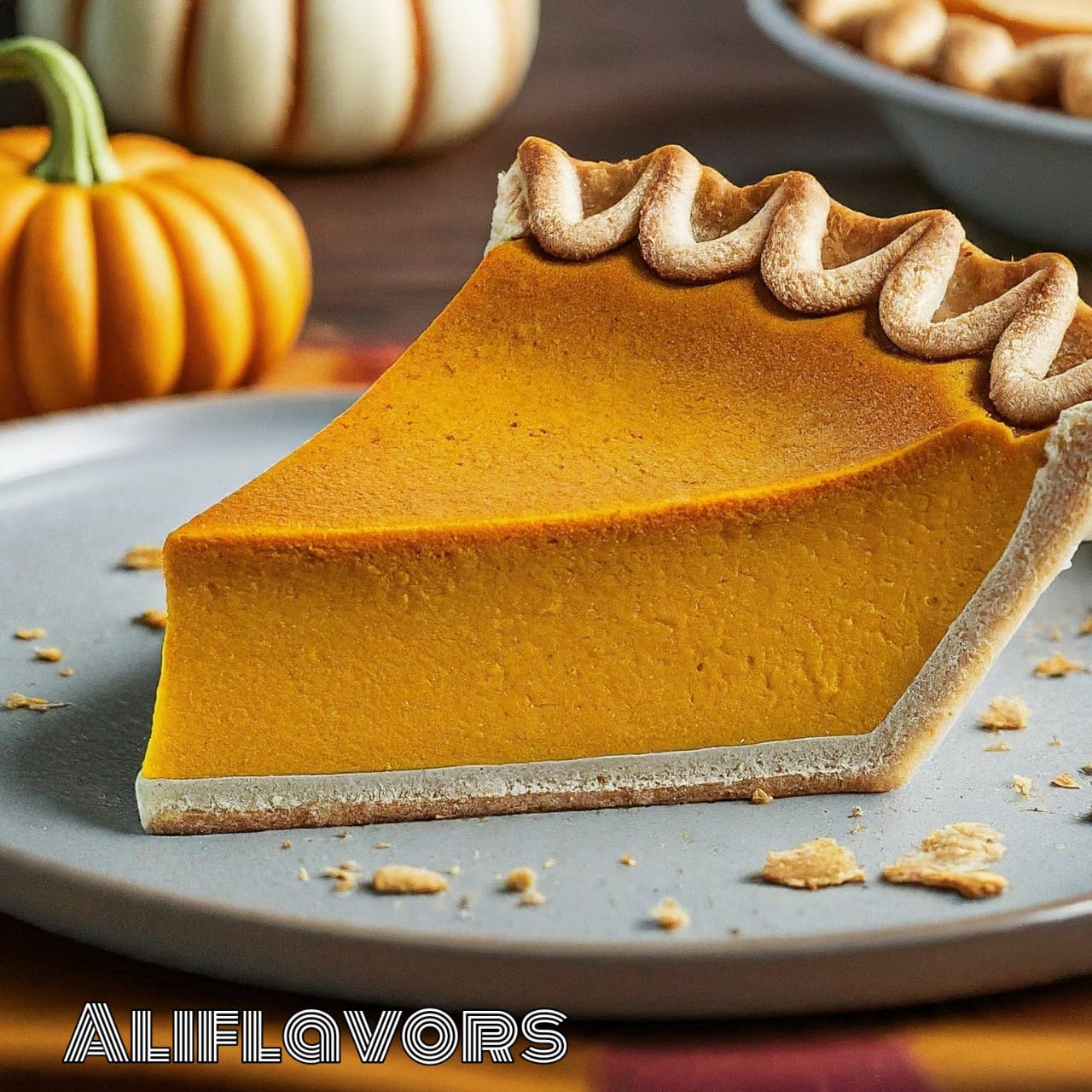 Festal Pumpkin Pie Recipe