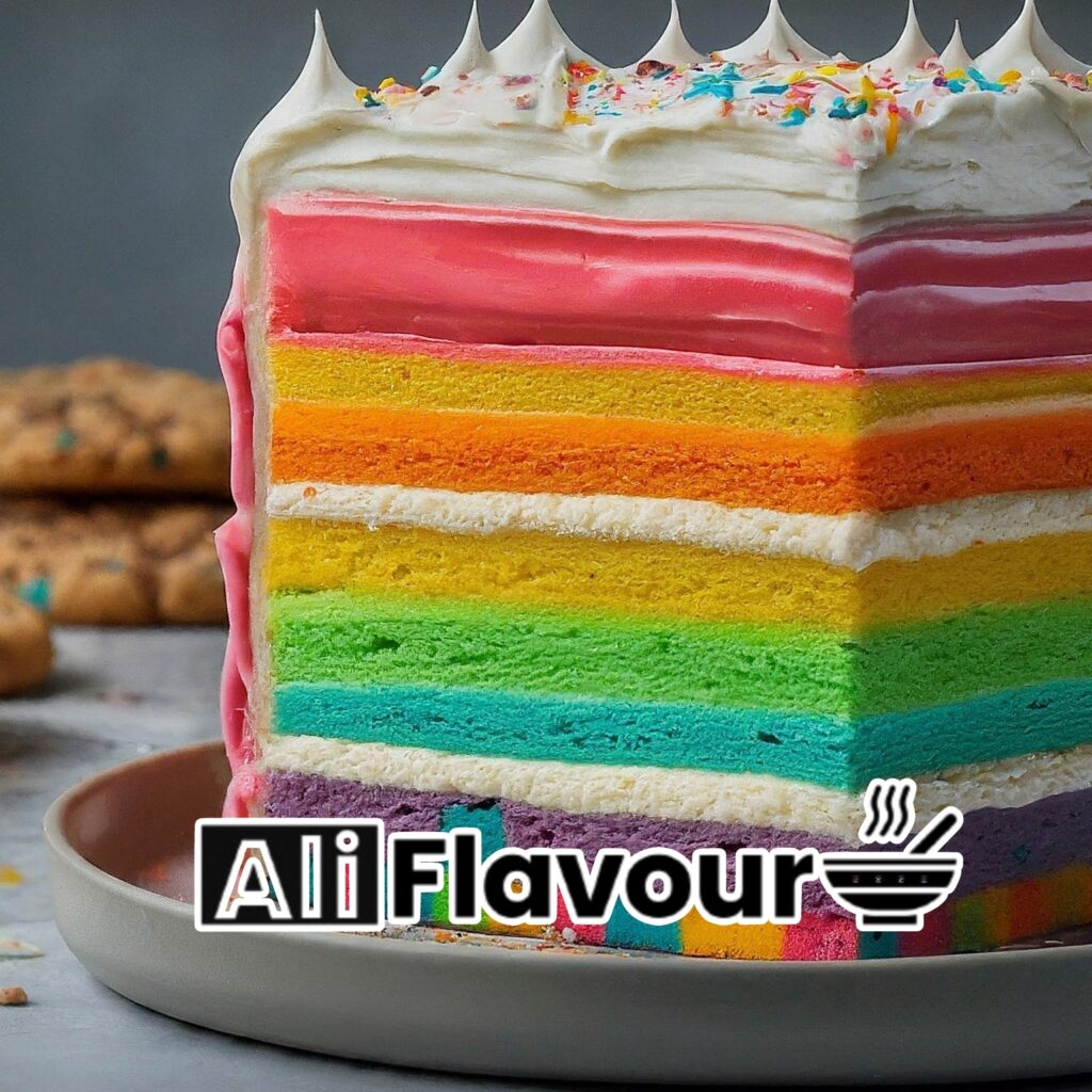 Rainbow Cookie Cake Recipe